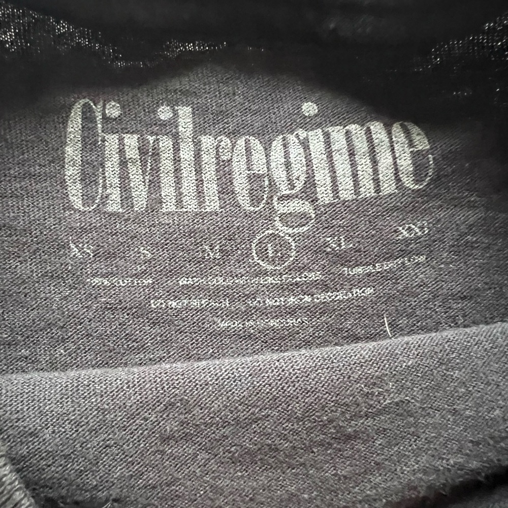 PacSun CivilRegime T Shirt - Picture 3 of 6